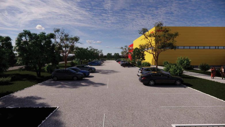 DHL在贝尔格莱德尼古拉·特斯拉机场的配送中心-43