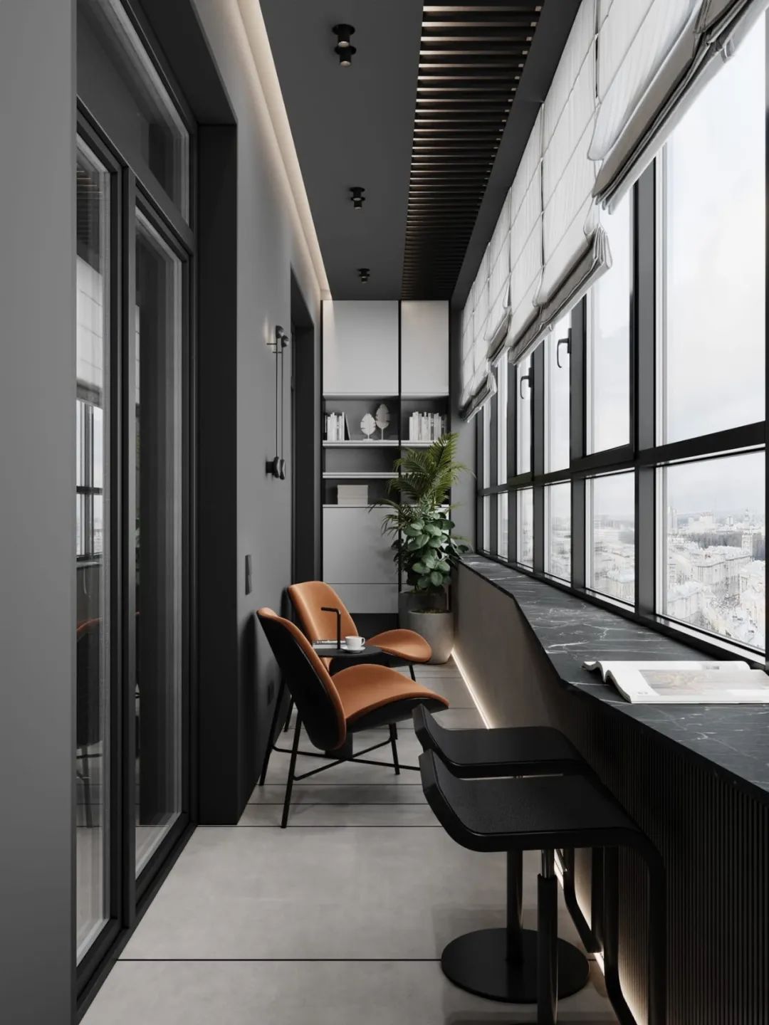 奶油色调的现代空间设计丨俄罗斯圣彼得堡丨DE&DE Studio-71