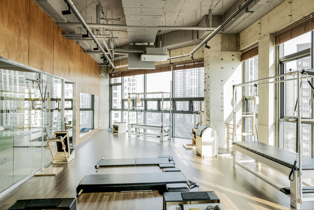 李氏设计 40 平高级健身房，时尚与功能兼具-6