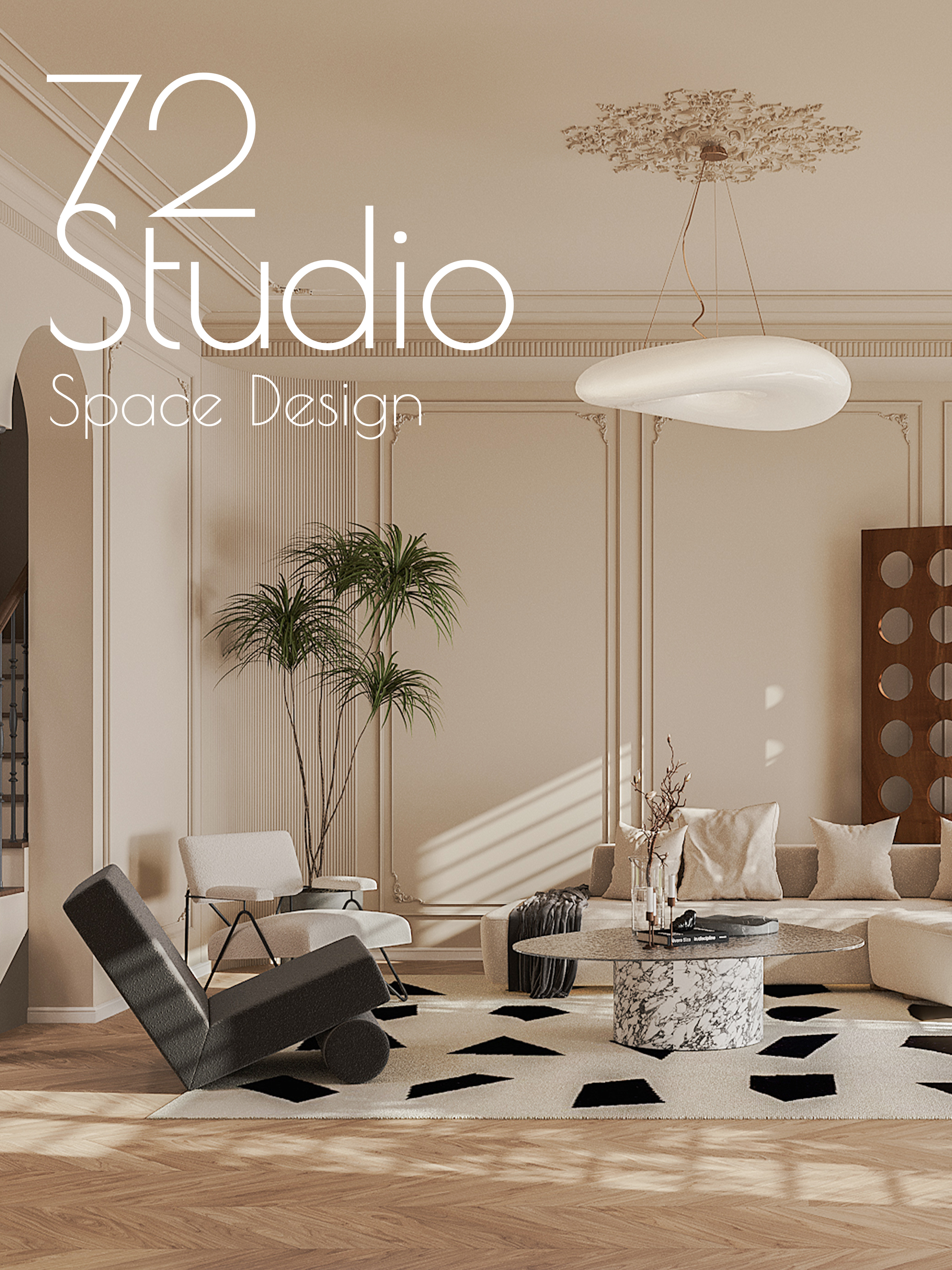 合生·江山帝景法式中古风别墅丨中国大连丨柒贰原创-11