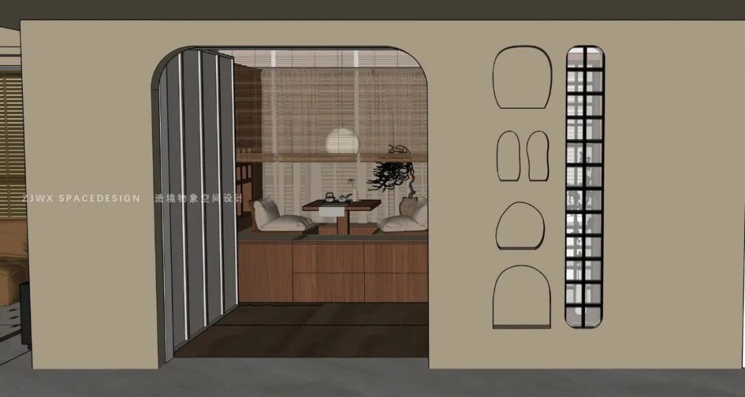 造境物象全案设计|沐光・谧境：118㎡自然风的温馨家居诗篇-13