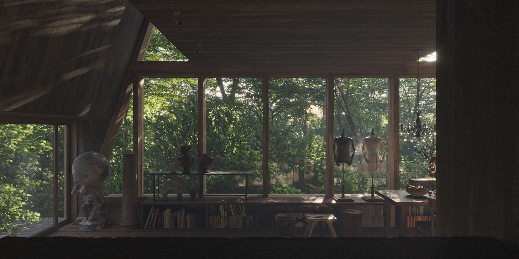 阳光空气下的房子-16