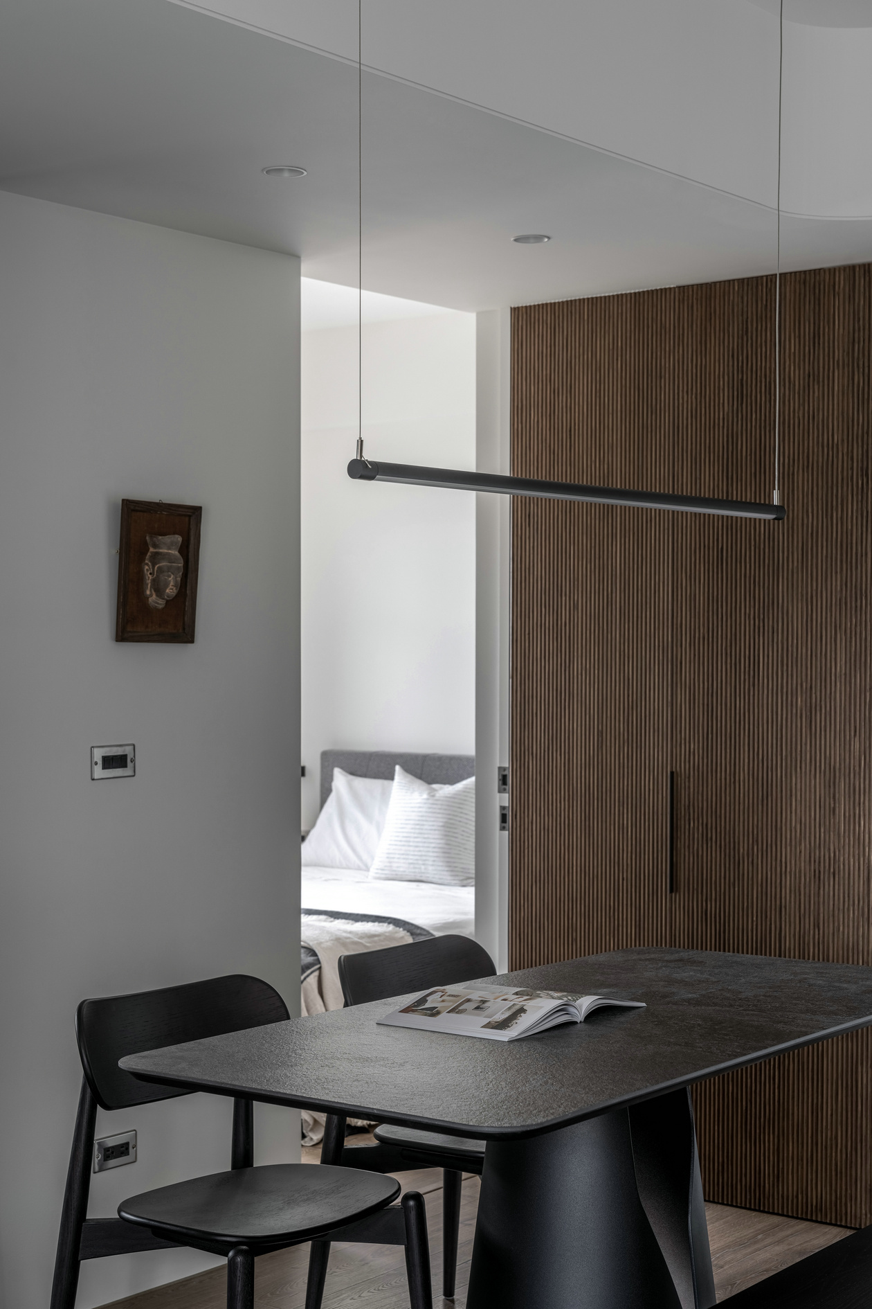 与白之间,简约细致的留白设计丨青田中室内制作-23