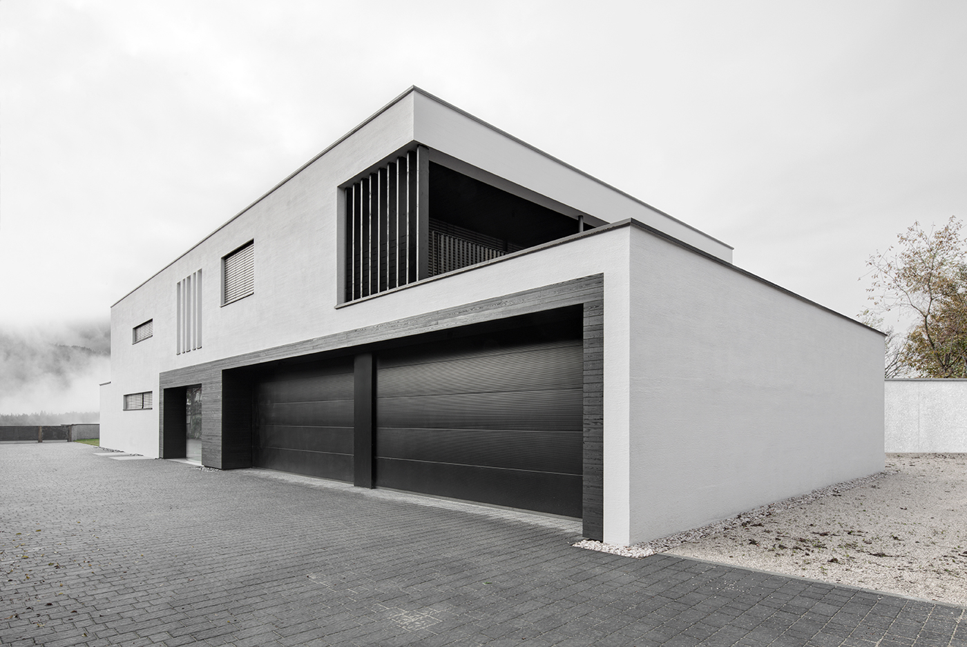 多功能公司建筑与住宅公寓一体化设计-9