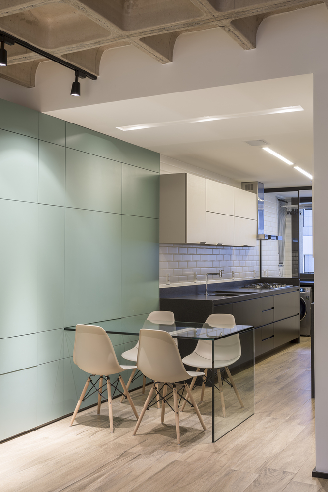 巴西 108 公寓 | 多功能柜打造现代生活空间-22