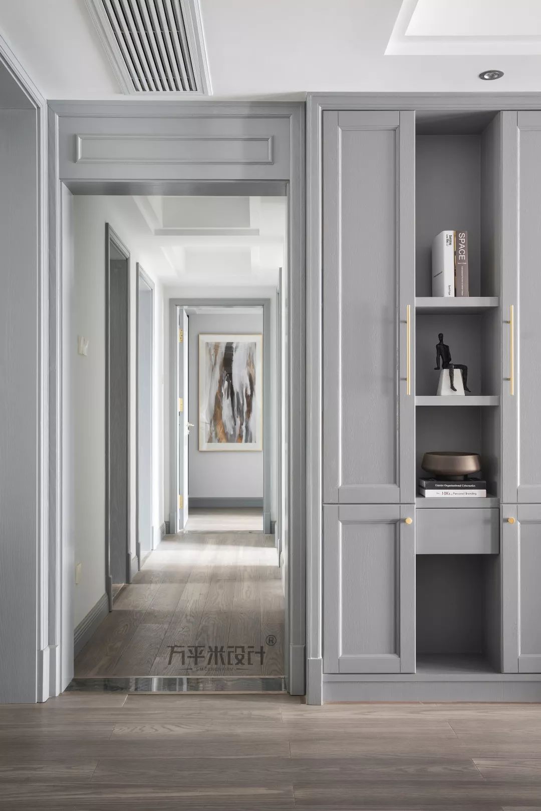 现代美式风,162㎡润和又一城住宅设计-70