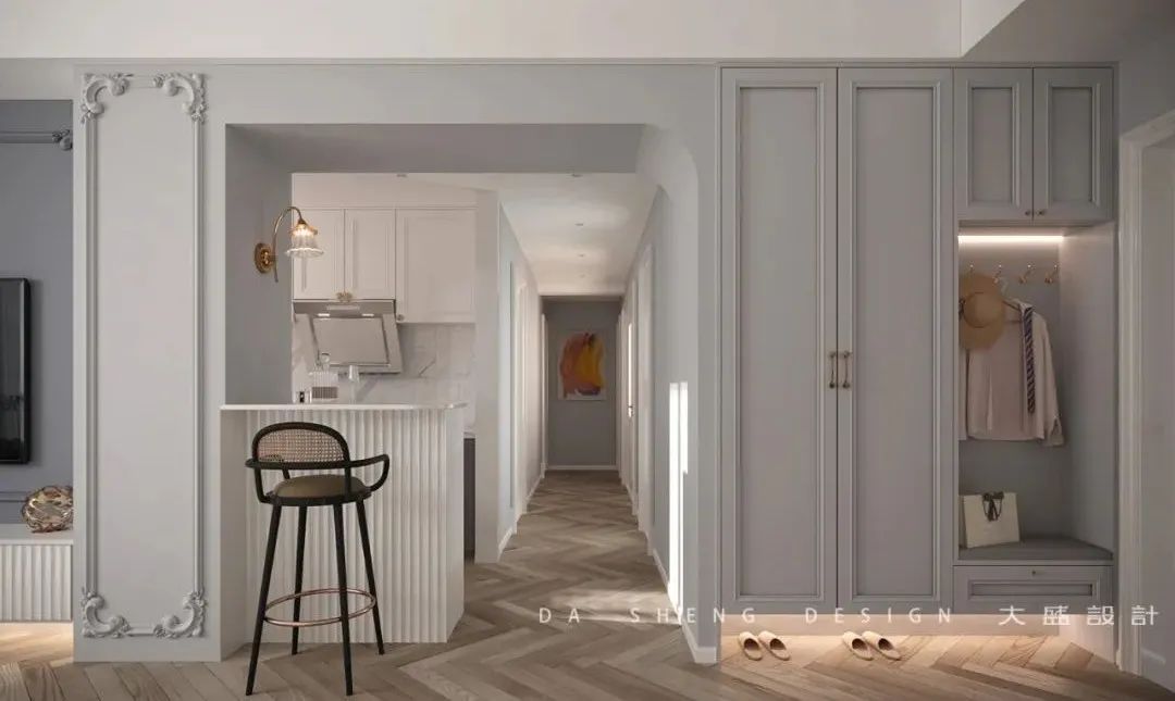 南宁和德公馆轻法式家居设计丨中国南宁丨大盛设计-9