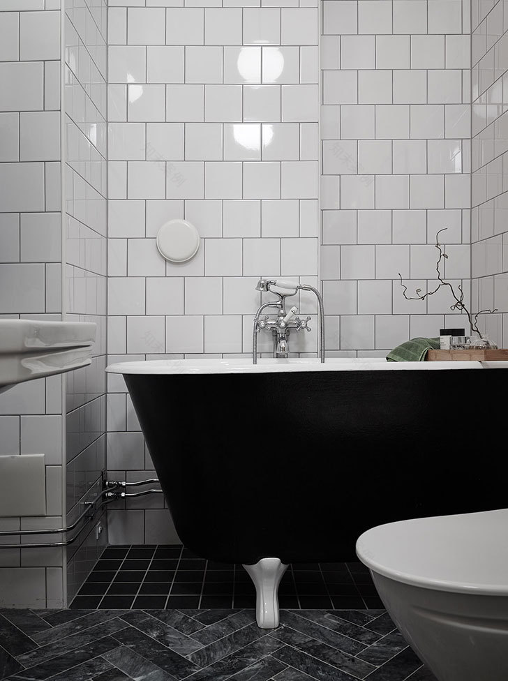 斯德哥尔摩 87 平米艺术气息浓郁的复古家居设计-16