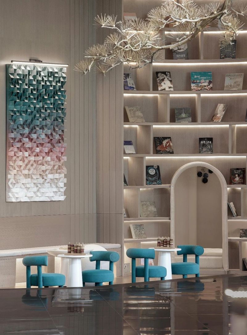 厦门建发·海玥和鸣营销中心 | 现代简约遇上东方美学-40