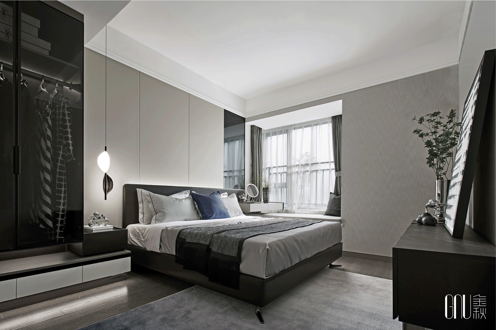 绿滋肴绿梦·洪洲书院样板间丨中国南昌丨东莞市金秋装饰设计有限公司-39