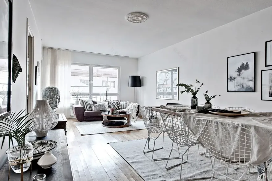 瑞典 72m²禅意家居设计-3
