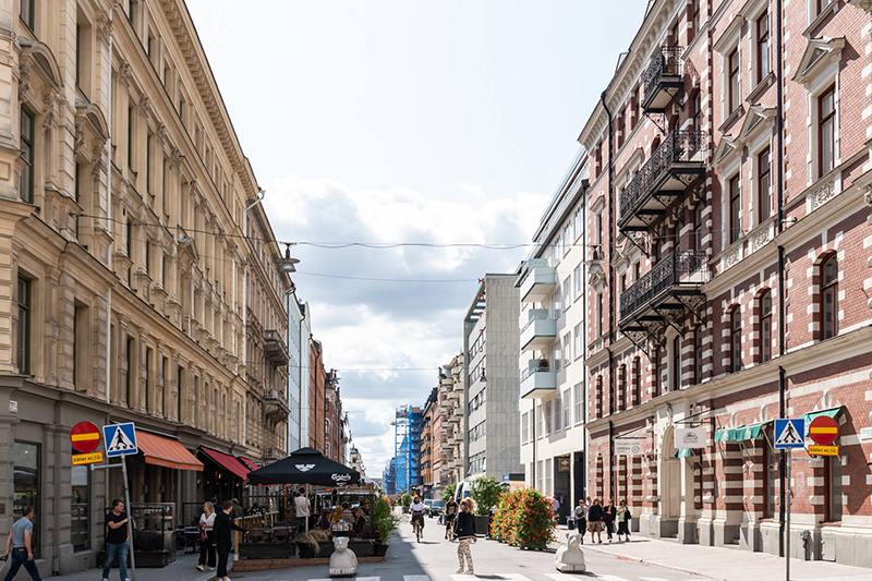 斯德哥尔摩 43 平米开放式公寓，设计巧藏卧室-14