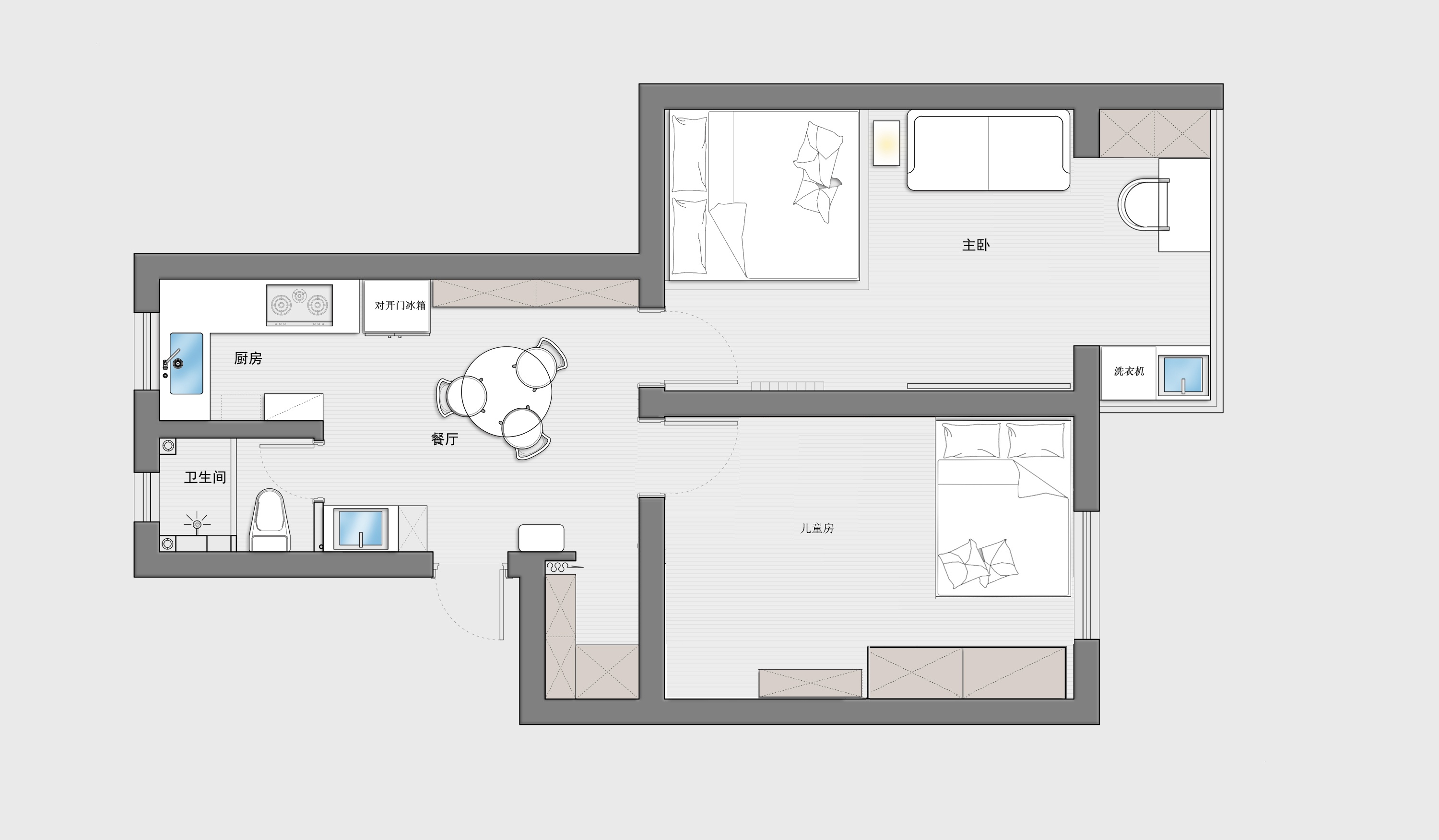 燕纷飞 · 慵懒复古的小家丨中国南京丨壹石设计-7