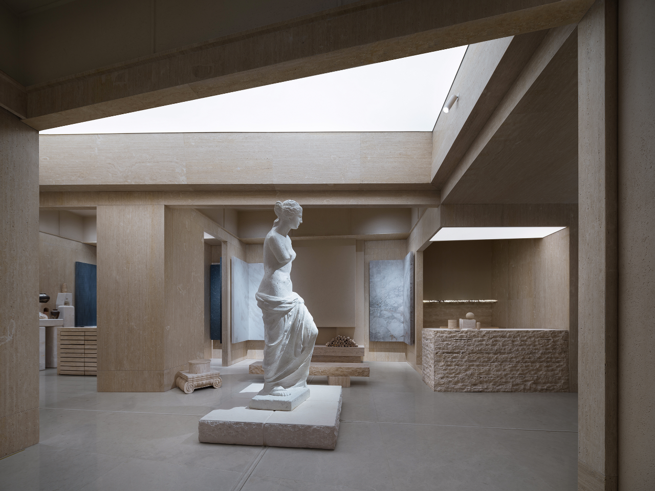 美石美客大理石展厅丨津设计CITÉ-20