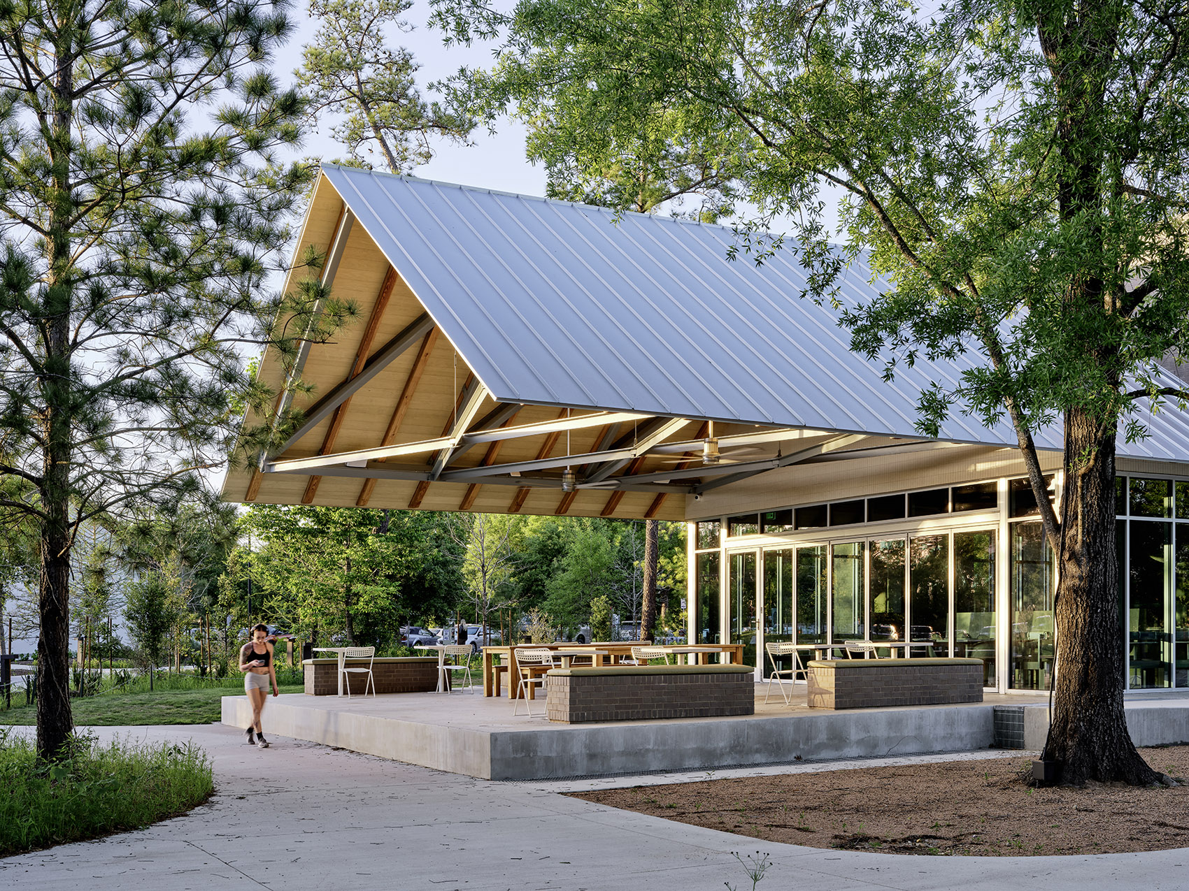 纪念公园步道中心咖啡厅丨Schaum Architects-59