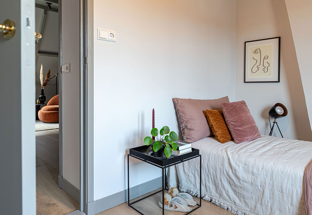 荷兰历史民居的灰阶现代设计-25