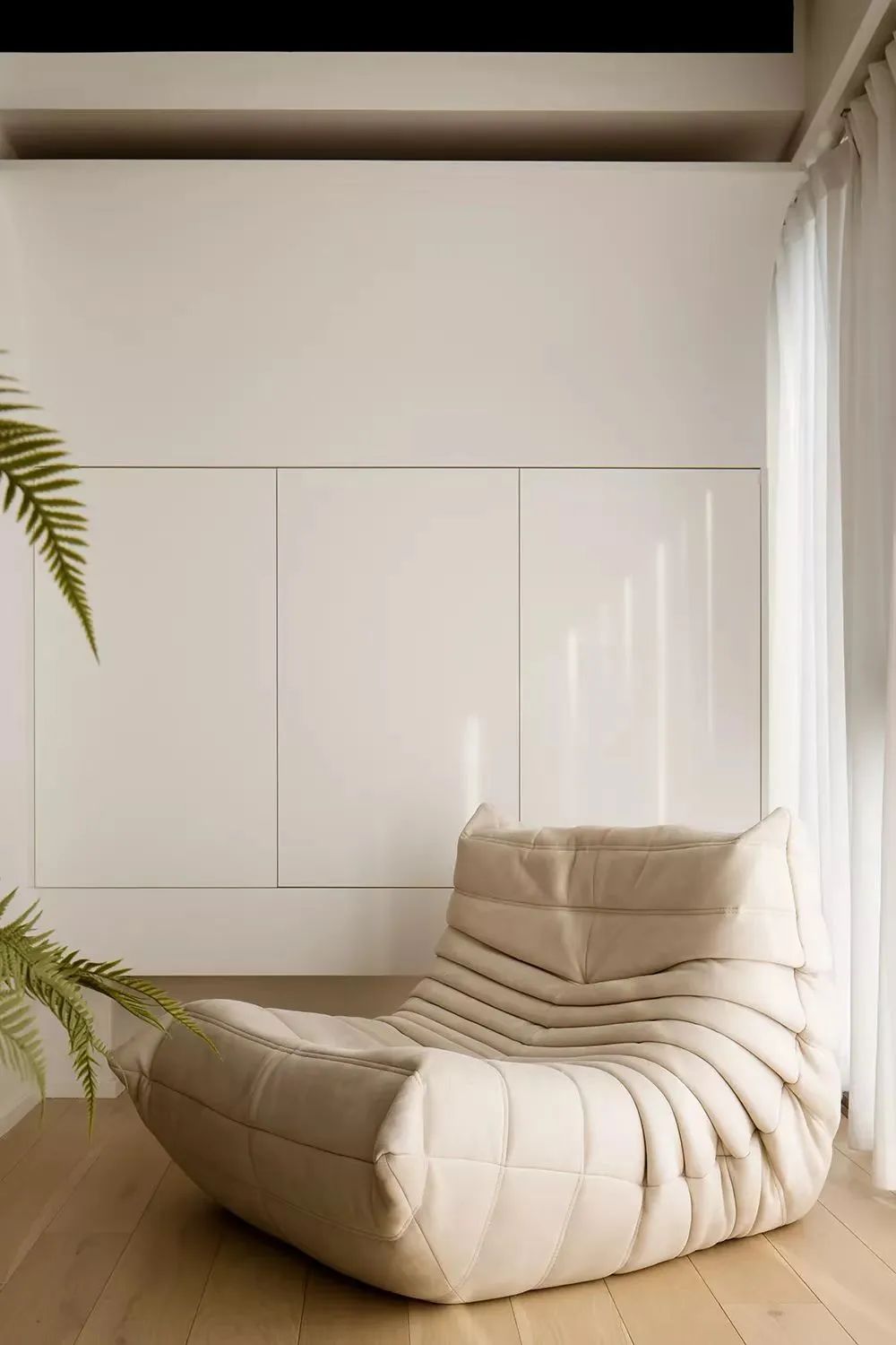 奶油风住宅丨壹号院空间-1