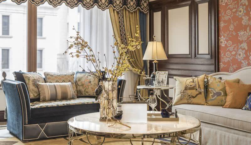 大连恒一集团南山首府500㎡美式风格样板间设计-20