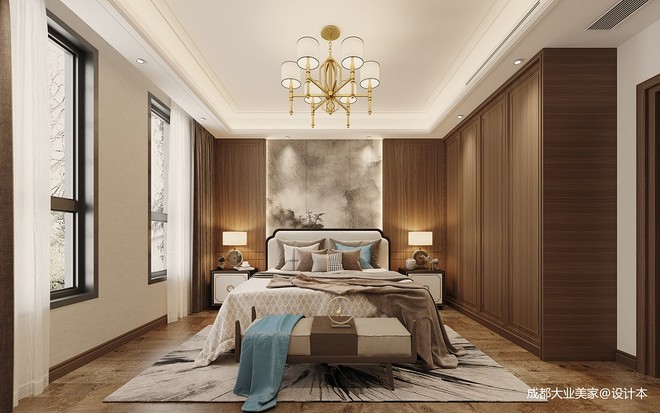 150万元别墅豪宅300平米装修案例-11