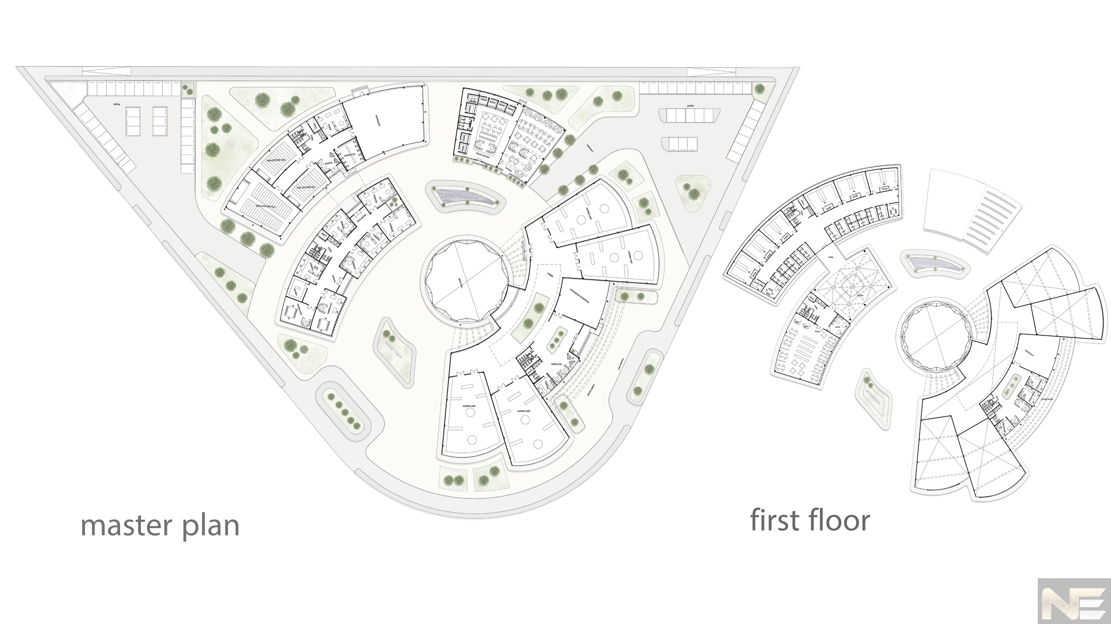 CENTRO 研究与展览中心丨开罗大学工程学院建筑系-19