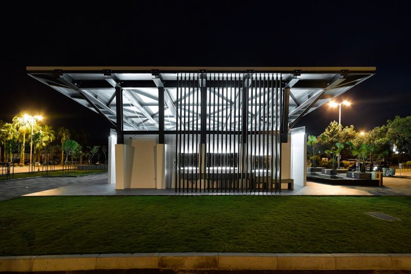 新營服務區公廁新建工程丨中国台南丨林憲忠建築師事務所,郭晉忠建築師事務所-34