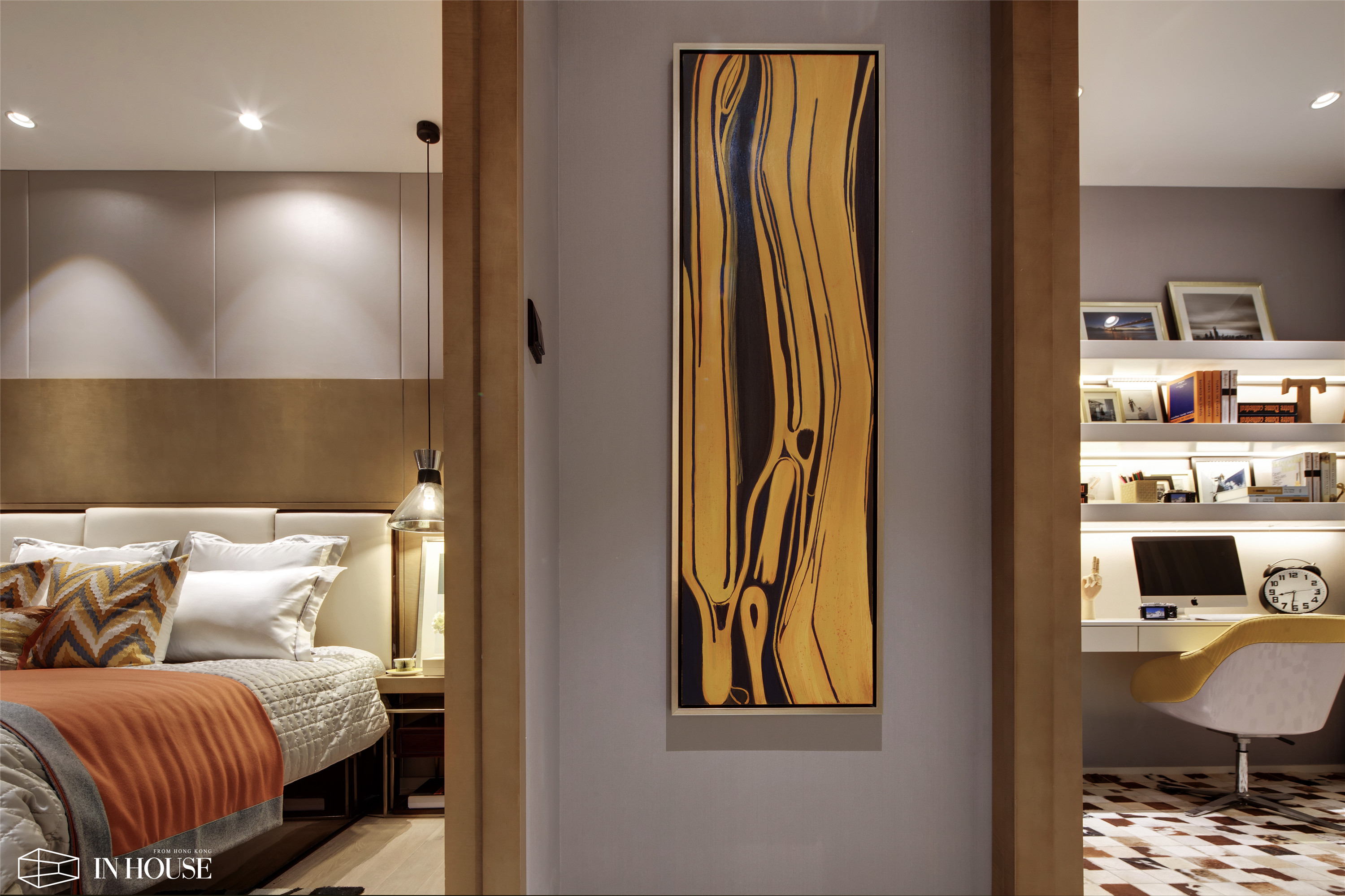 融创中新国际城95㎡样板间软装设计——INHOUSE设计-17