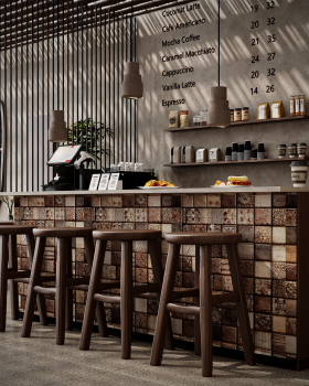 Rookn Café - Commercial Interior Design