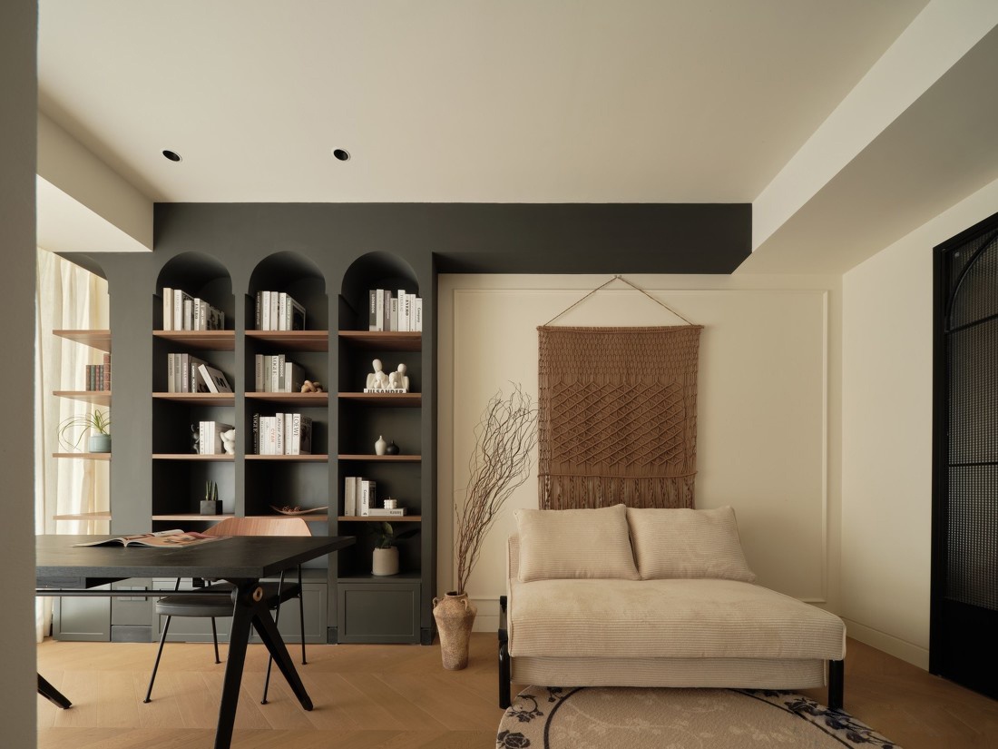 177㎡大平层高级感装修法式中古丨启物空间设计-44