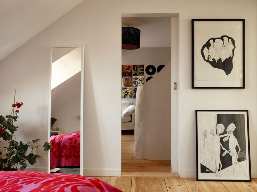 斯德哥尔摩明亮乡间风阁楼公寓-13