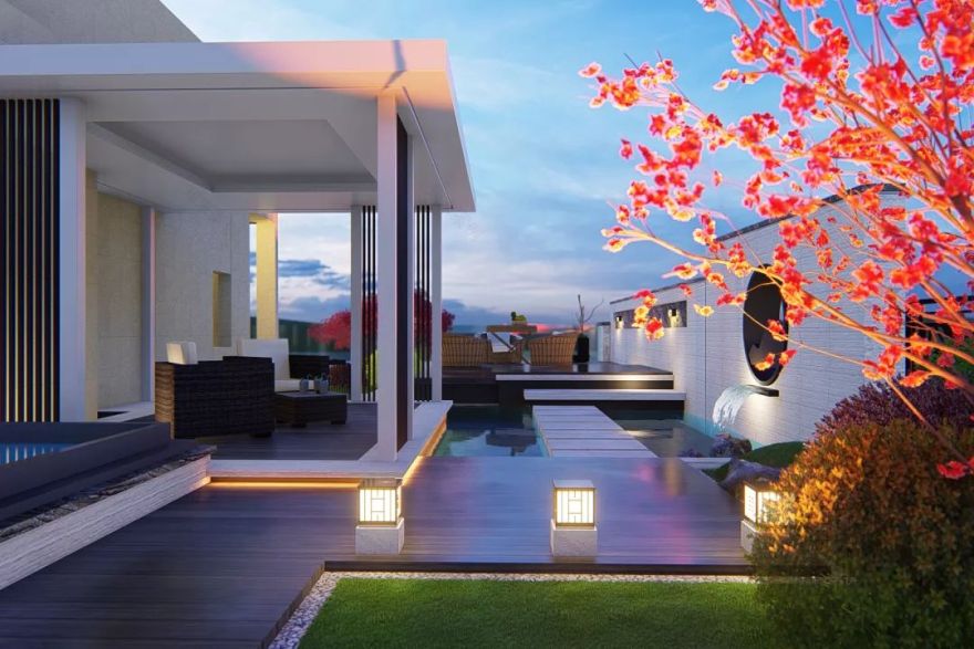 江边庭院,借景生情的设计美学-31