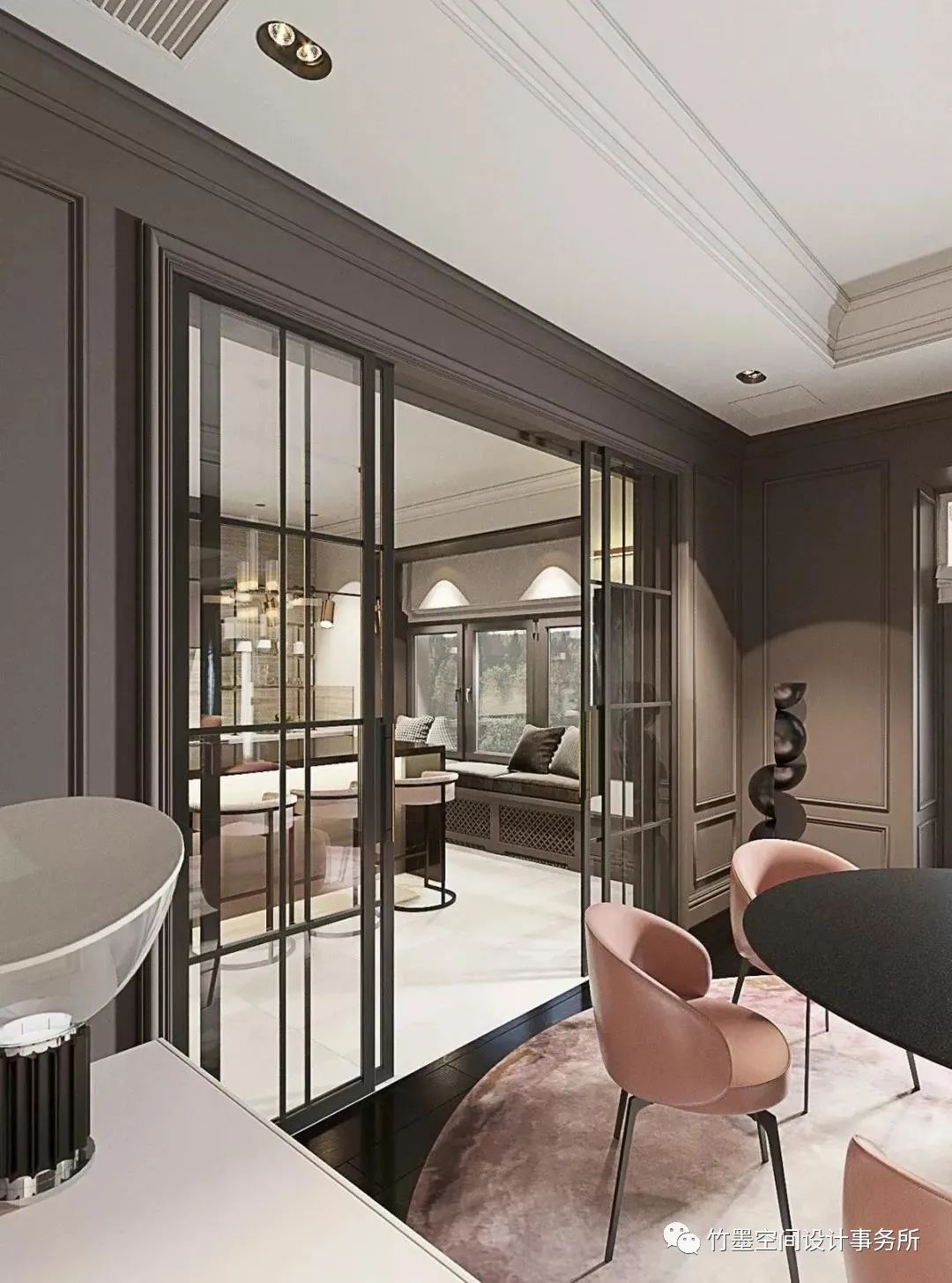 现代都市女性钟爱的轻奢唯美家居设计-9