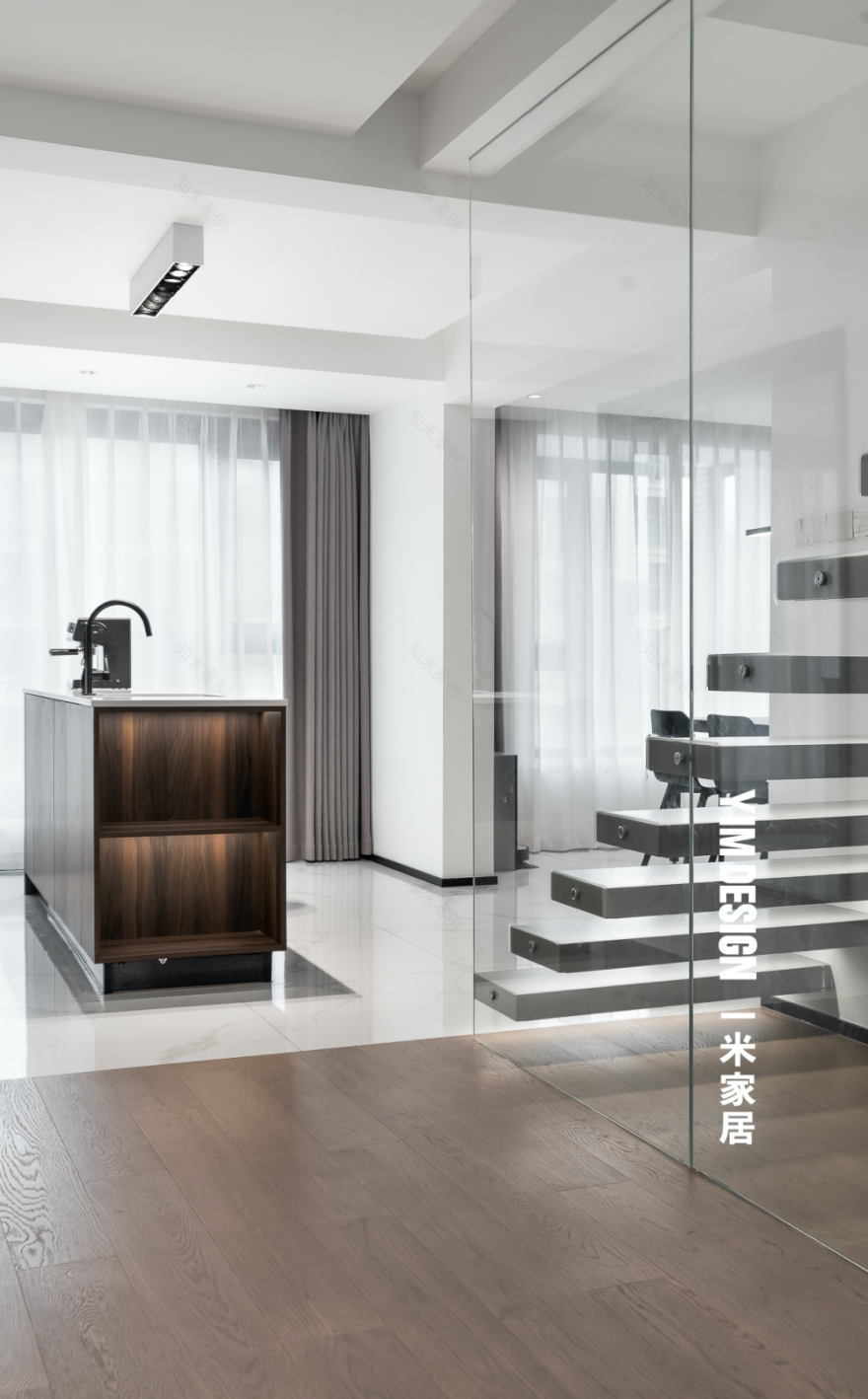 动静之间 · 现代简约顶复空间的多功能设计丨李宝红-26