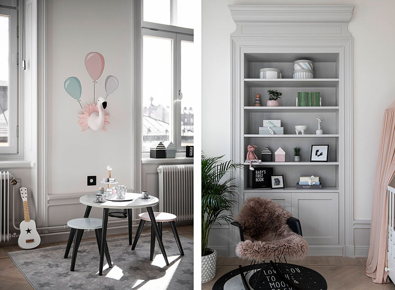 斯德哥尔摩优雅公寓 | 灰色调的精致魅力-16