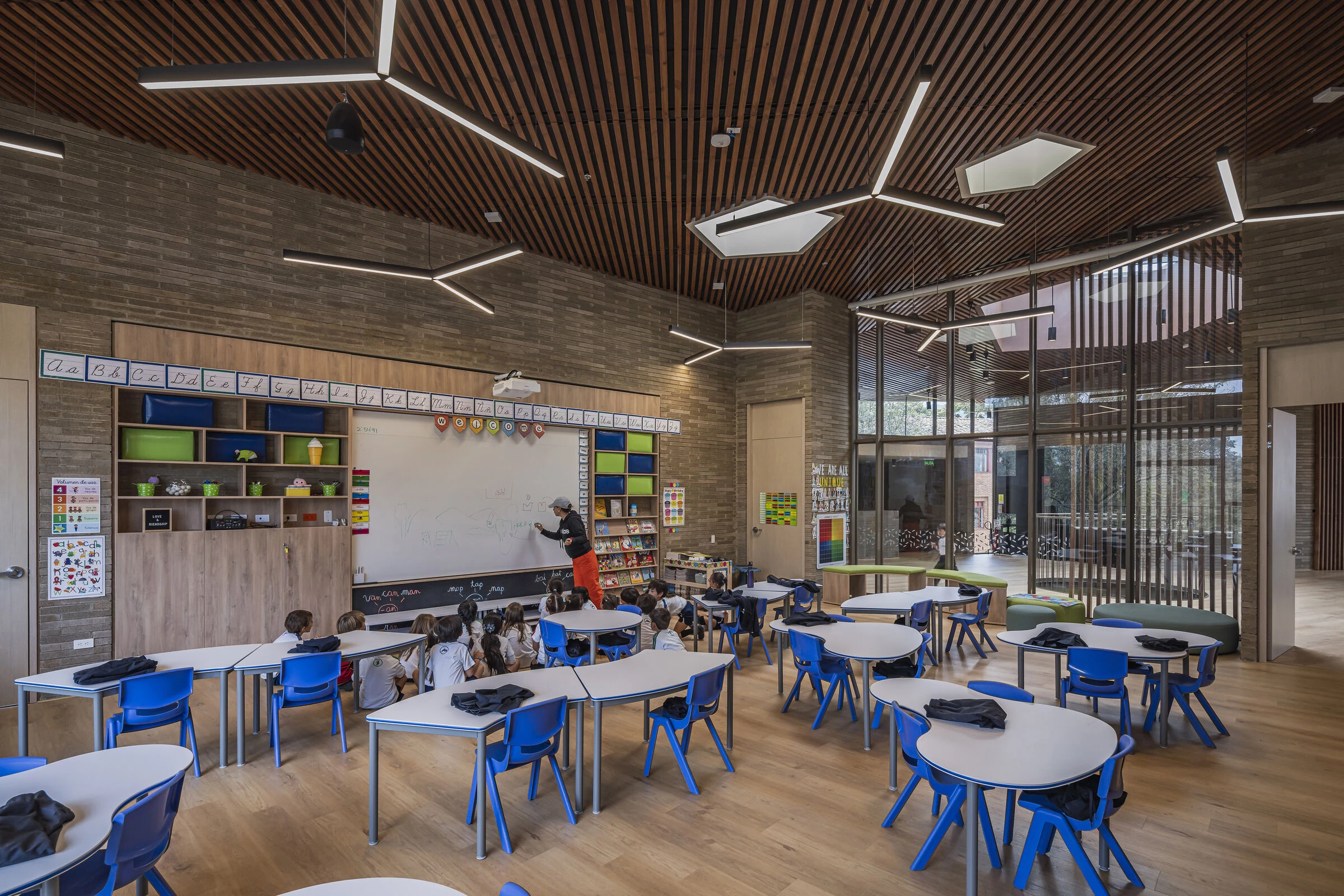 Preescolar Colegio Los Nogales 幼儿园丨哥伦比亚丨Taller de Arquitectura de Bogotá-13