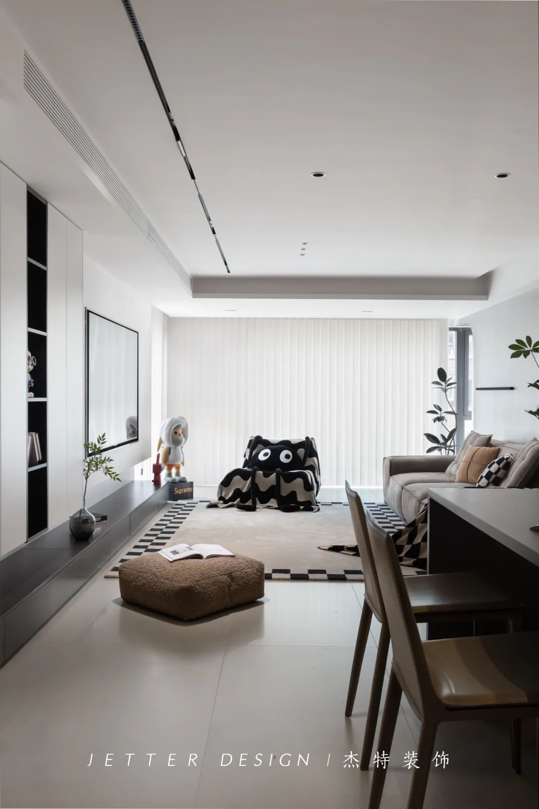 现代简约风酷感空间设计-5