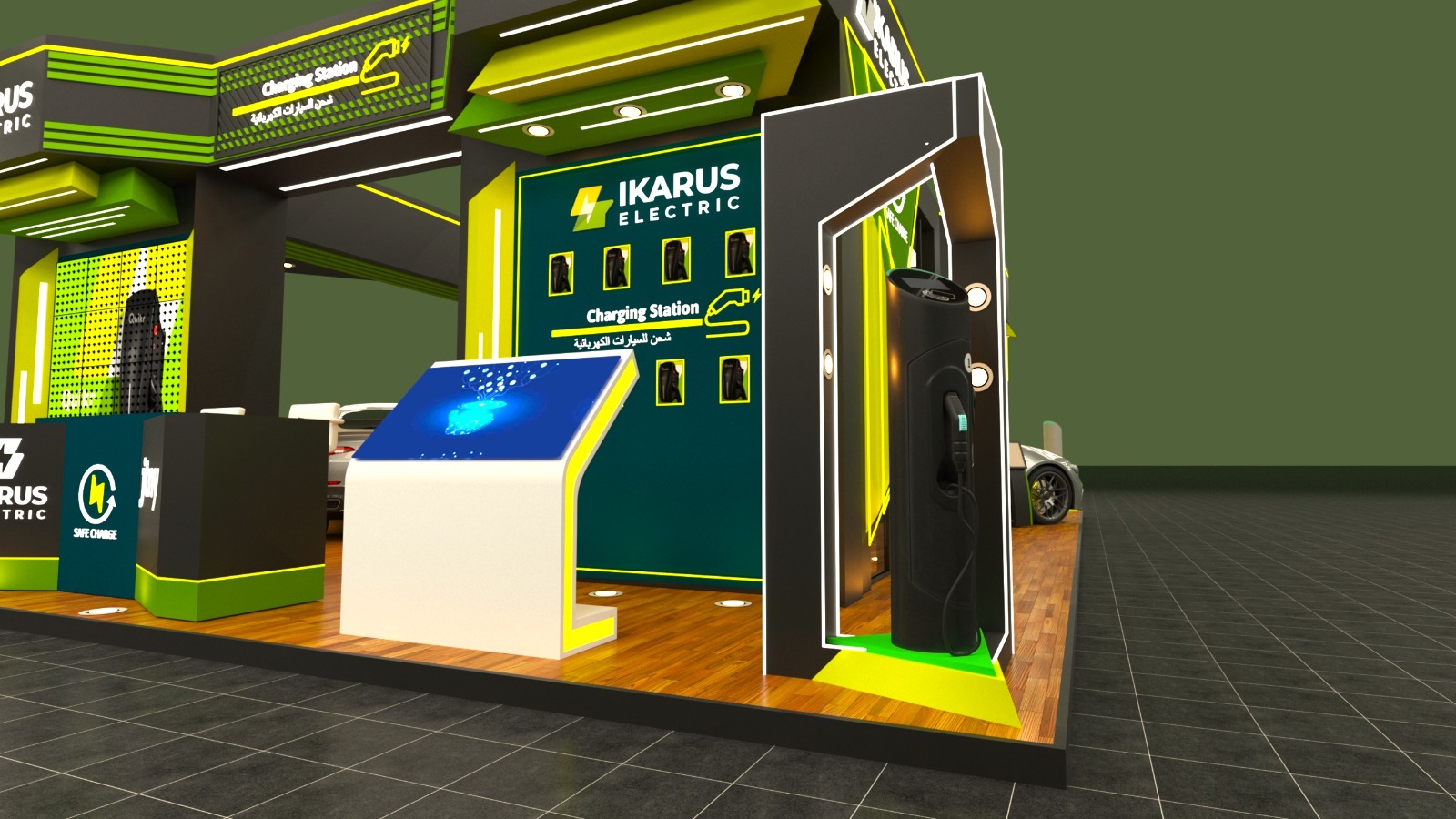 IKARUS & jtny booth-14
