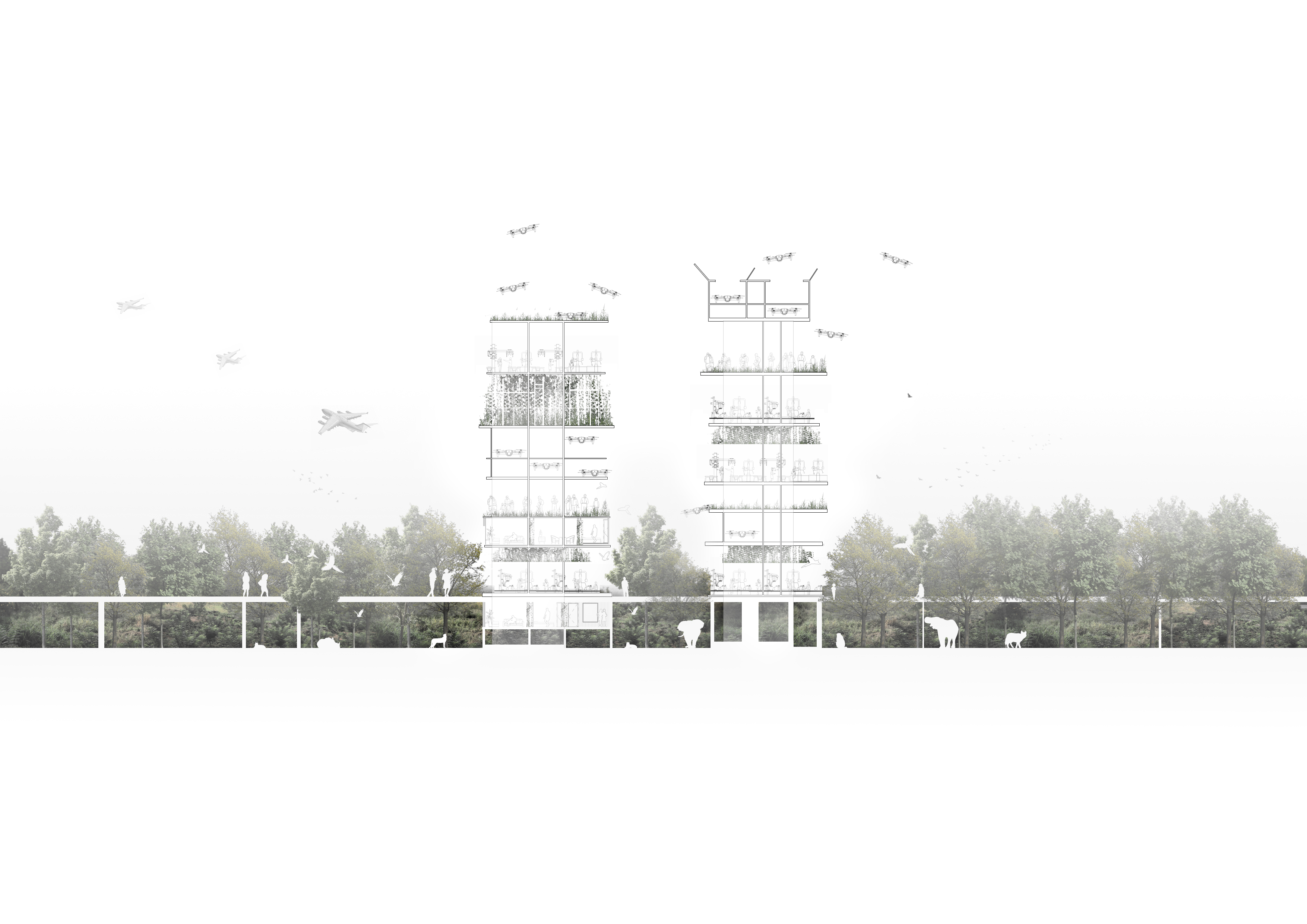 Indira Gandhi国际机场机场保护区概念项目-7