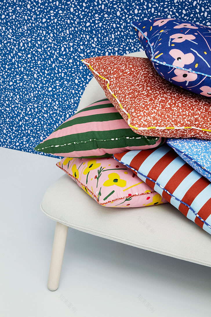 丹麦 Normannare 推出色彩斑斓的 POSH 枕头系列-5