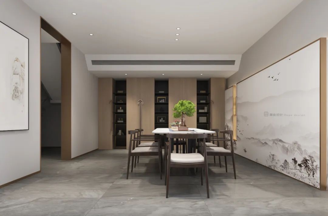 福建长汀 480㎡地下室豪宅设计,打造多变的居住空间-17