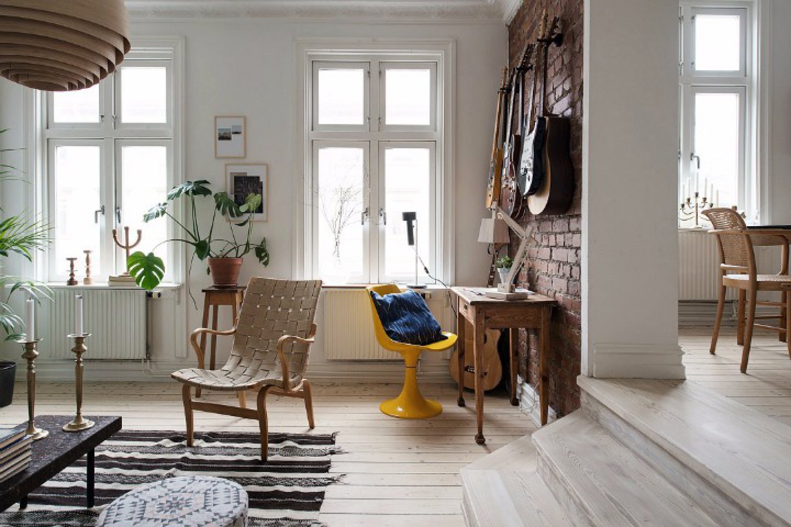 国外超美纯白北欧风住宅-12