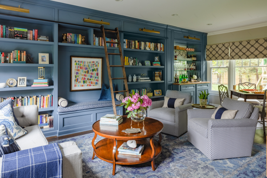 JV Design Style家庭活动室改造丨美国查尔斯顿丨Jennifer Vreeland-4