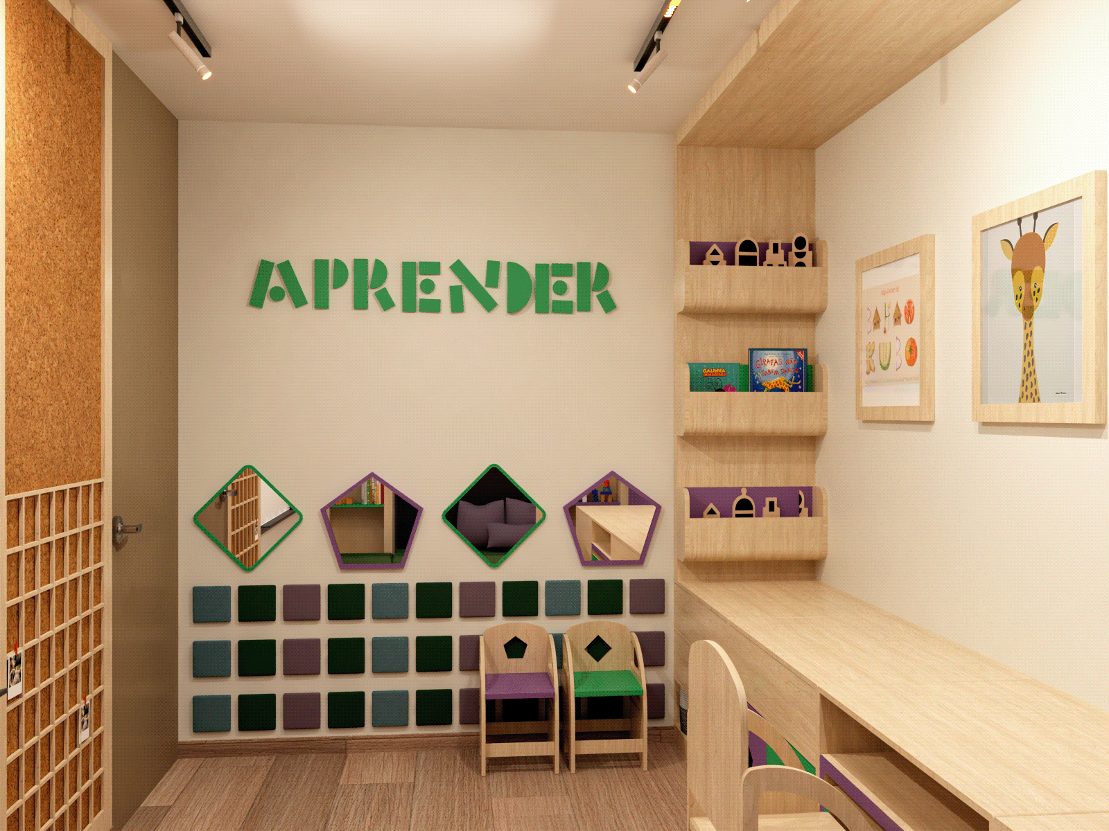 SUPER BABIES GYM室内设计项目-24