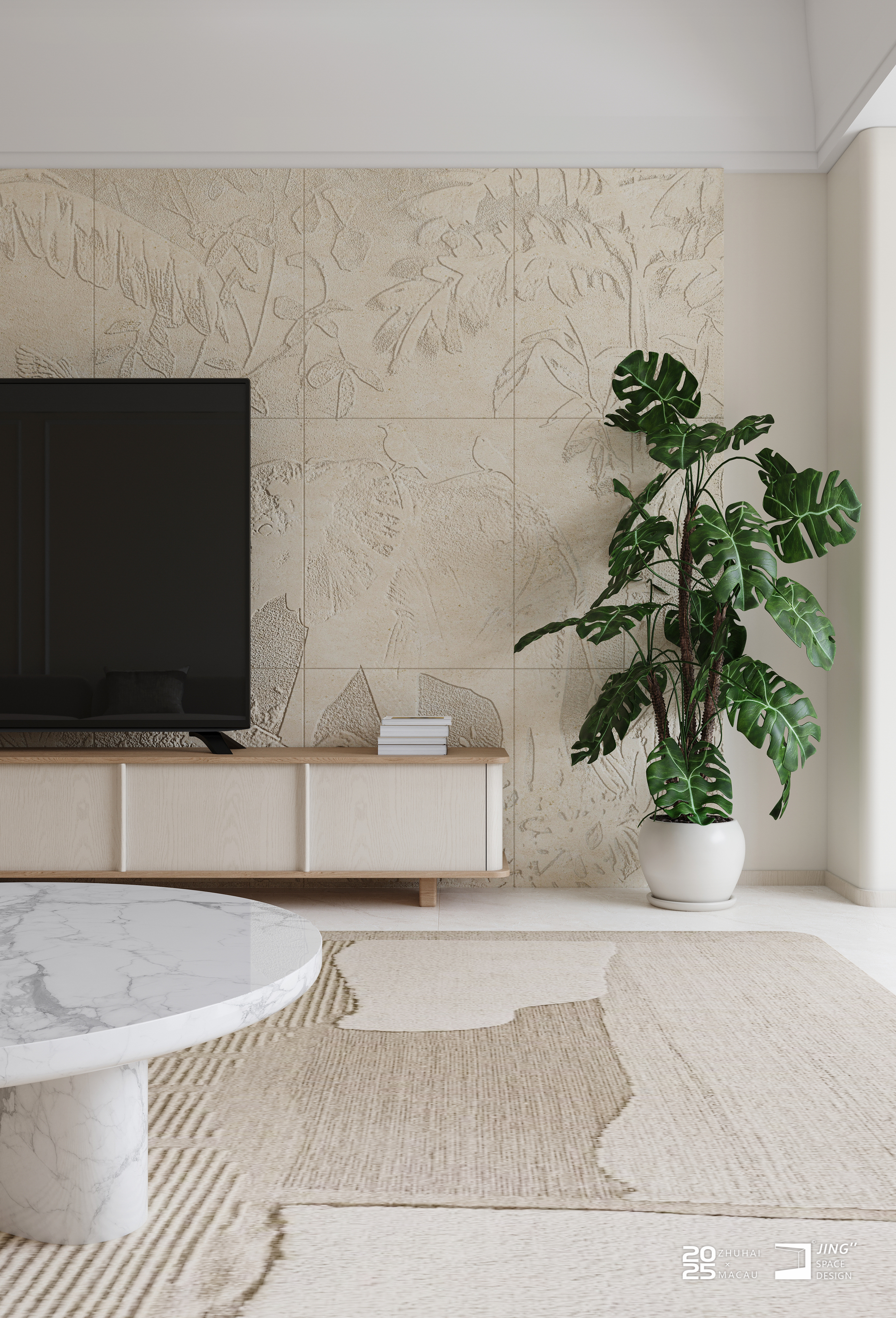 轻法式自然风大平层设计-7