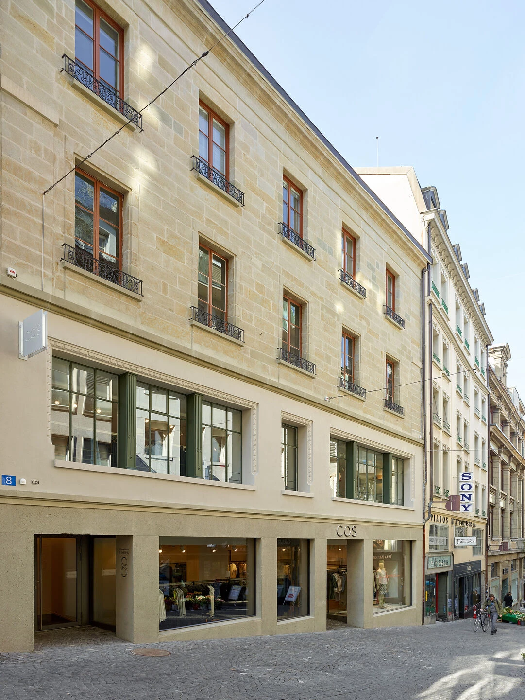 堡 8  或  bourg 8  （具体含义需结合更多语境来确定）丨瑞士洛桑丨CCHE-15