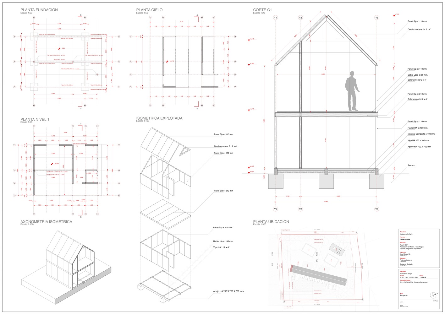 斜向模块化住宅 | 智利 Shotgun House-64