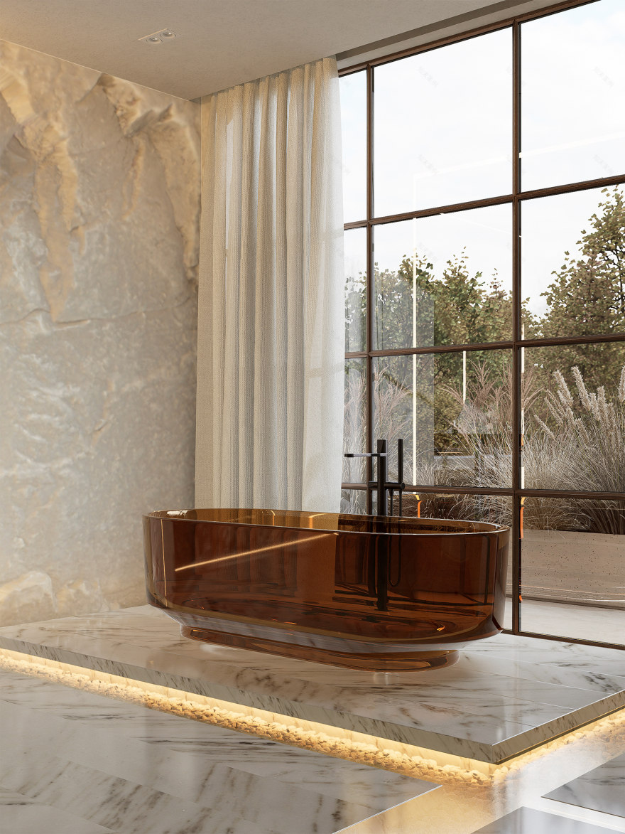 潘帕斯装饰风格启发的浴室-2