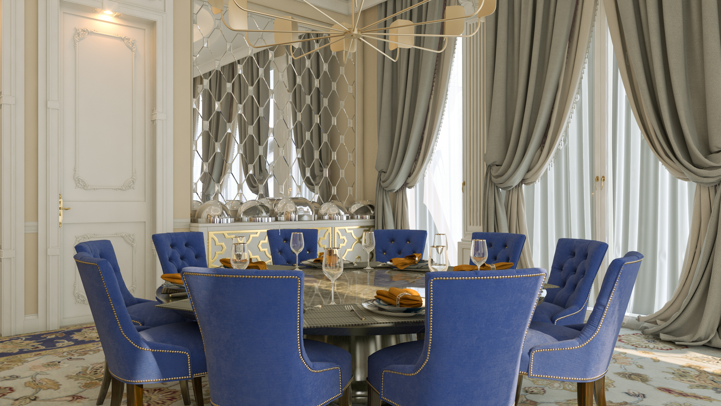 Majles & Dining Room ( Saudi arabia )-7