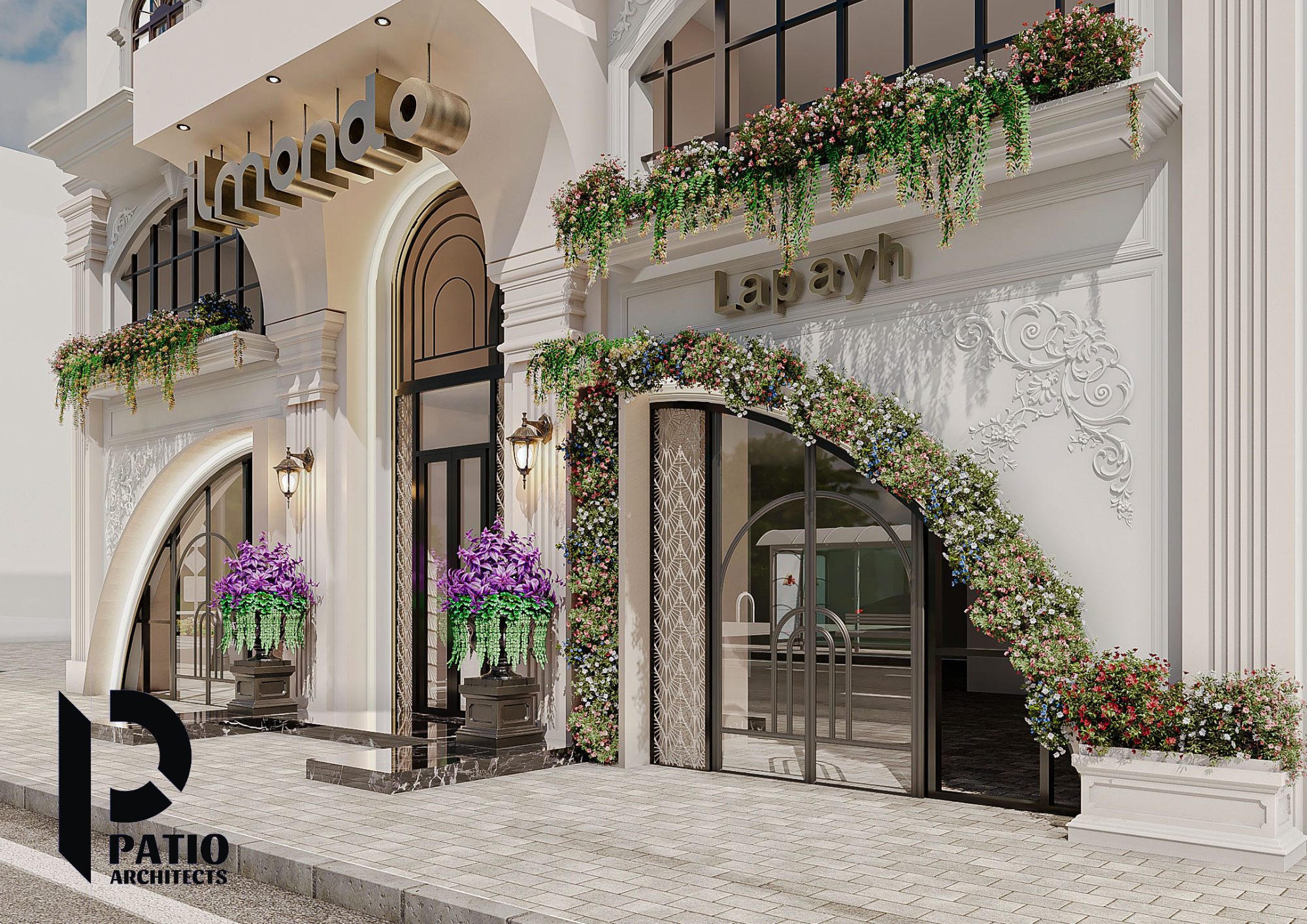 鲜花巧克力商店丨PATIO ARCHITECTS-5