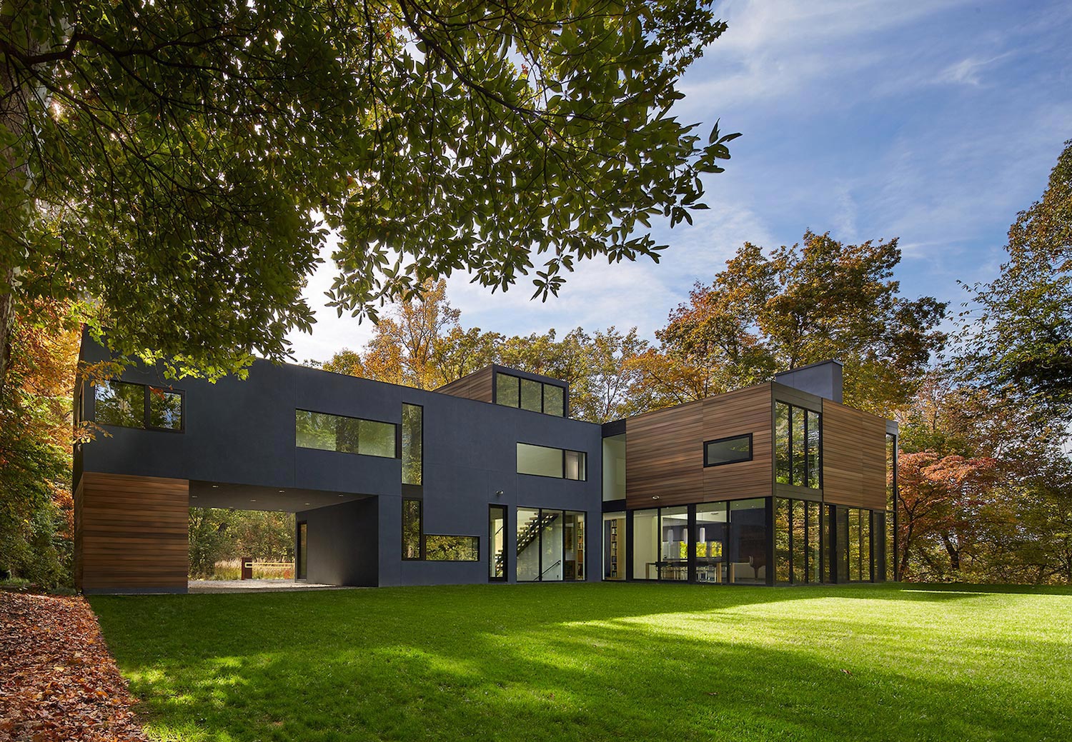 美国马里兰州格伦回声莫西干山线性组合住宅-4