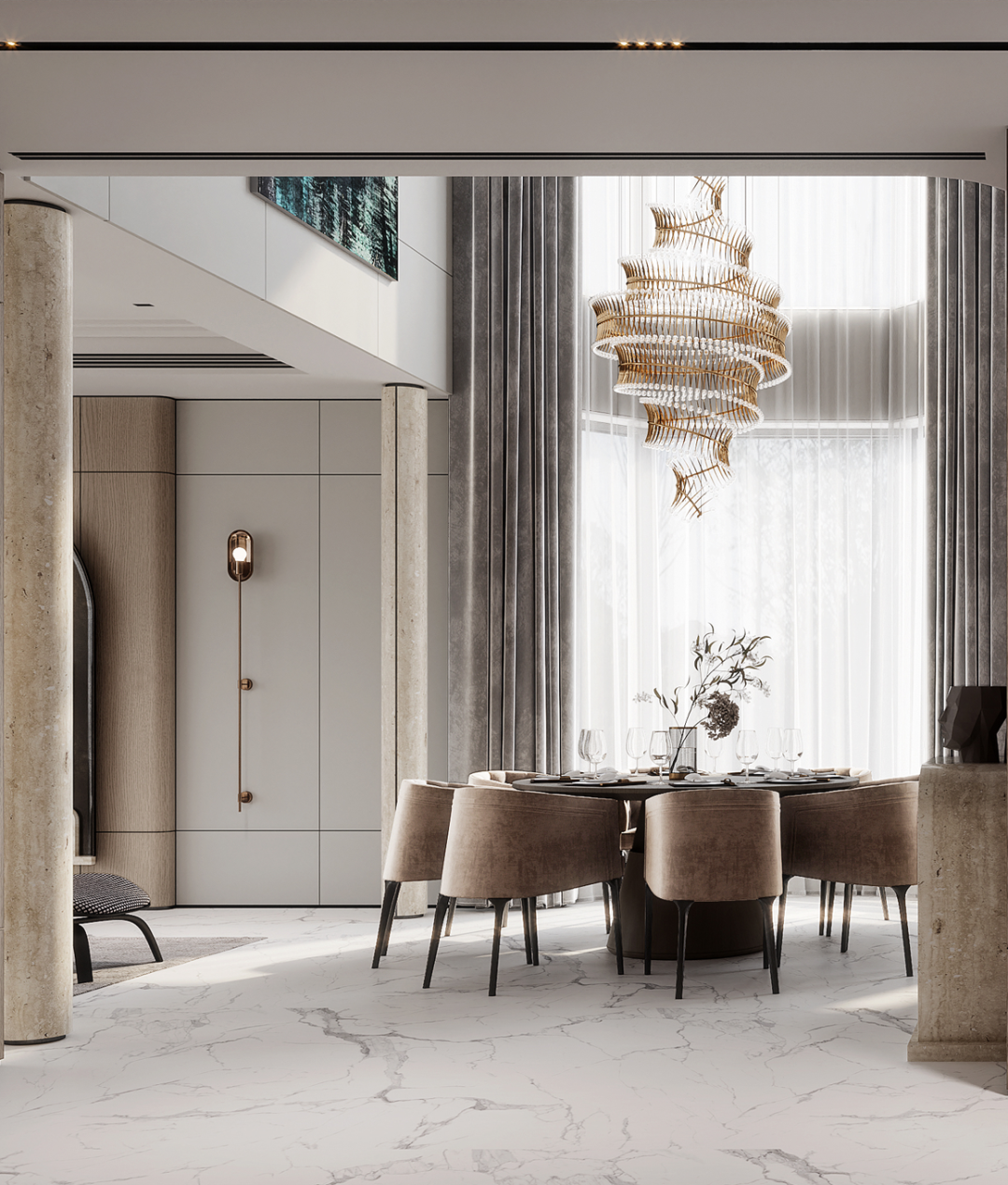 浦东“格调现代”别墅丨中国上海丨王磊-15